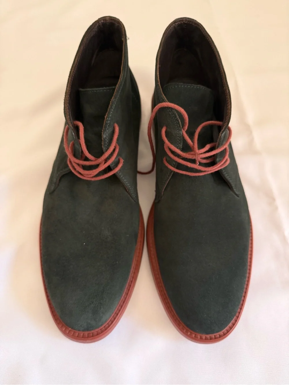 To Boot New York Adam Derrick Collins U850G Blue Suede Lace Shoes Men's Size 12